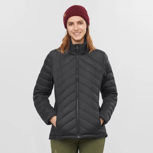 Black Salomon Essential Xwarm Down Women's Insulated Jackets | PH 24910K